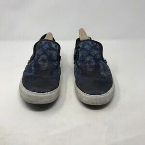 Supra Slip On Skate Shoes - Skull Design